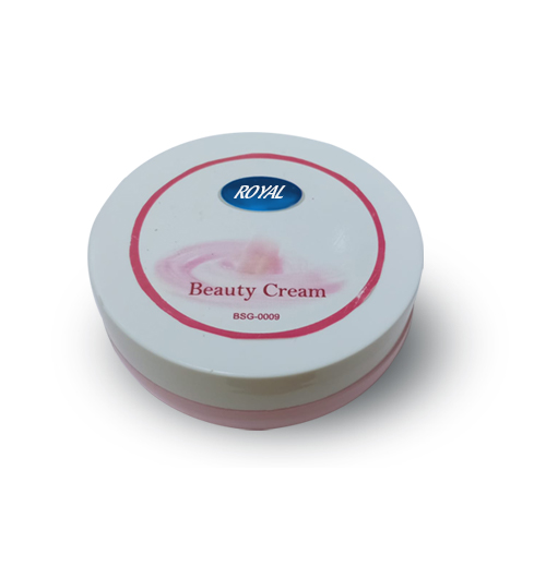 A round container of beauty cream by Royal Exports